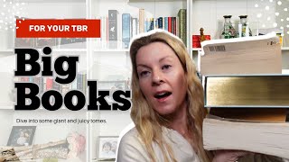 March of the Mammoths Books: LARGE BOOKS Worth Putting on Your TBR | Book Recommendations #booktube