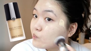 Giorgio Armani Luminous Silk Foundation Review | Shade 3