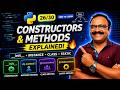 👉 Python Constructors & Methods Made Easy 🔥 | init, Instance, Class & Static