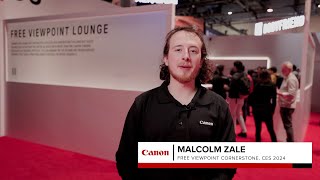 Canon CES 2024 | Journey Beyond the Destination - Free Viewpoint System