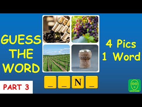 4 Pics 1 Word Quiz – Part 3: Guess the Word in this 4Pics1Word Challenge