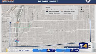 Update on north split construction project