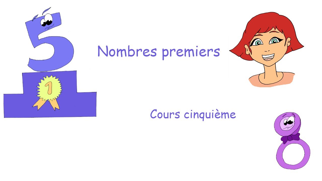 Nombres Premiers - Cours Cinquième - YouTube