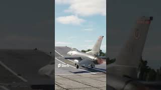 Shortest F 16 Takeoff EVER by Using a Ramp!   DCS F 16   #shorts #missile #dcs #dcsworld