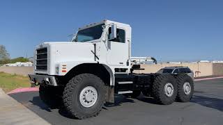 2004 Oshkosh MK23 6x6 Tandem Axle Cab \u0026 Chassis for Sale