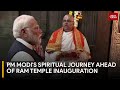 PM Narendra Modi Begins 11-Day Ritual before Ram Temple Inauguration