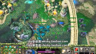 【SKY来了】第115期 魔兽争霸打出星际范~3V3V3 EG