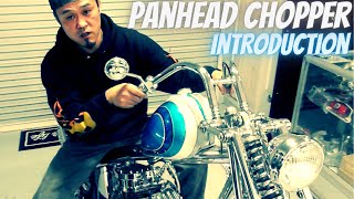 Custom bike that won the world! Pan head chopper gimmick explanation video