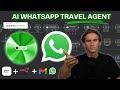 Build AI WhatsApp Travel Agent with Eleven Labs & N8N for Travel Agencies (No-Code)