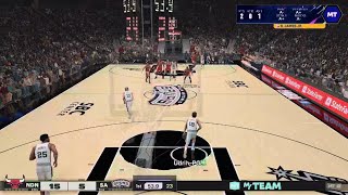 NBA 2K25 MYTEAM BIG SHOT ROB domination journey SPURS