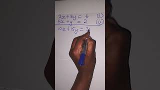 Solving Simultaneous Equations by Elimination