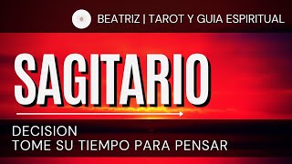 ♐ SAGITARIO HOY ♐ | DECISION TOME SU TIEMPO PARA PENSAR  | HOROSCOPO SAGITARIO FEBRERO 2022