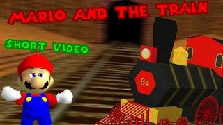 Mario and the train