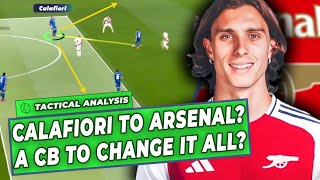 🔴🇮🇹 CALAFIORI to ARSENAL? A REVOLUTIONARY CENTRE BACK! || [TACTICAL ANALYSIS]