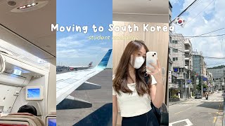 I’m moving to South Korea🇰🇷 | study abroad vlog✈️