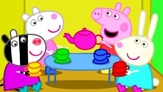 Peppa Plays With Friends ☕️ | Peppa Pig Official Full Episodes