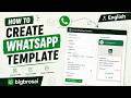 How to Create WhatsApp Template | WhatsApp Marketing Automation | WhatsApp Business API | Meta