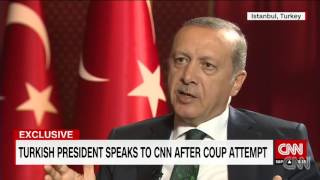 Exclusive: Turkish president describes night of coup attempt