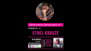 Doceavo programa de #EscritorasMxTv: Ethel Krauze