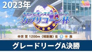 2023年カプリコーン杯Aグループ決勝 キングヘイロー