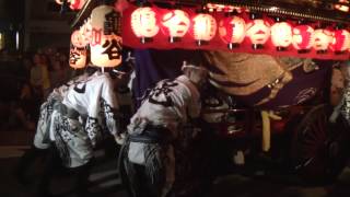 2012.10.4　二本松ちょうちん祭り　亀谷若連太鼓台