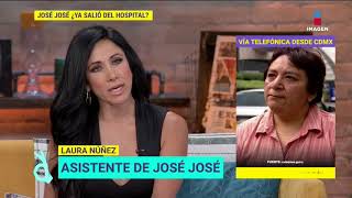 Llamada con Laura Núñez por la salida de José José del hospital | De Primera Mano