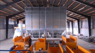 SKIOLD feed mill installation - 45 seconds