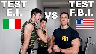 SFIDA PER ENTRARE nell'FBI vs SFIDA ESERCITO ITALIANO! AMERICA VS ITALIA!  w/ Gaggi Yatarov