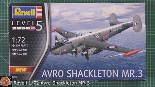 Revell 1/72 Shackleton MR.3 Review