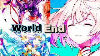 [回憶]白貓project 四週年[World End命運之光](最終章)劇情:決戰虛無之王，賭上世界未來的最終戰役。