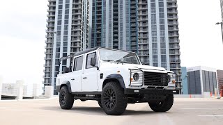 Fully RESTORED Land Rover DEFENDER 110 Soft Top with 6.2L V8 Engine | ECD Automotive Design