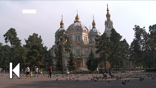 Алматыдағы шіркеулерге тас атқан ересек азамат ұсталды (11.07.17)