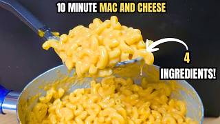 4 Ingredient Mac & Cheese in 10 Minutes! | Easy Stovetop Recipe