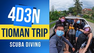 Tioman Island Malaysia Scuba Diving Trip | Fun Dive \u0026 Open Water Course |  疫情后刁曼岛深潜之旅