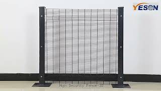 High Strength Anti-Climb Anti-Cut 358 Security Fence