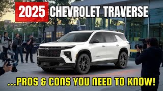 2025 Chevrolet Traverse: Pros You’ll Love and Cons You Can’t Ignore! Midsize SUV Review!