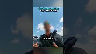 Cop Escapes Another Cop's Traffic Stop #bodycam #police #cops