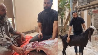 Qurbani 2023 Ka Bakra Khud Qurban Kr K Ghosht Banaya 😍 | AR Maani