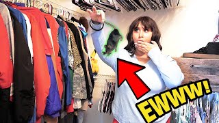 CLEANING OUT MY CLOSET FOR THE FIRST TIME IN 10 YEARS!!! *You Won't Believe What I found*