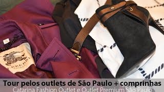 Tour pelos outlets Premium e Catarina, de São Paulo + minhas comprinhas