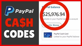 Earn FREE PayPal Money Using Cash Codes | Make Money Online