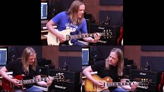 Angus Clark demos SoloDallas Storm pedal, Marshall 1987x, Celestion Speakers, Gibson '61 SG reissue