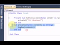 Visual Basic 2010/2008 How to create your own subs!