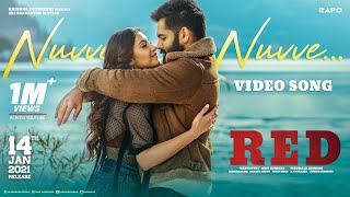 Nuvve Nuvve Video Song - RED | Ram Pothineni, Malvika Sharma | Mani Sharma | Kishore Tirumala