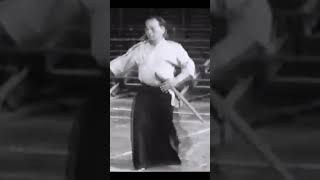 Art of Iaido Haga Junichi sensei rare footage Inyoshintai #iaido #martialarts #kendo #shorts