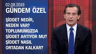 Şiddet nedir, neden var? Toplumda şiddet kalkabilir mi? - Gündem Özel 02.08.2019