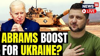 U.S. Set To Send Its Abrams Tanks To Ukraine | Russia Vs Ukraine War Update | US News | News18 LIVE