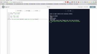 String interpolation in Ruby