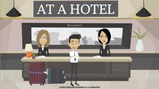 At a Hotel - English Speaking Course, Hotel Conversation,  English Speaking Practice ,Check in Hotel