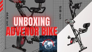 Unboxing Advenor Fitness Bike | ASSEMBLY and REVIEW